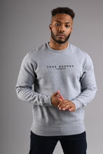 Load image into Gallery viewer, PORTOBELLO Crew Neck Sweatshirt - Athletic Heather Grey