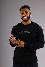 Load image into Gallery viewer, PORTOBELLO Crew Neck Sweatshirt - Black