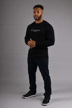 Load image into Gallery viewer, PORTOBELLO Crew Neck Sweatshirt - Black