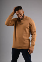 Load image into Gallery viewer, PORTOBELLO Crew Neck Sweatshirt - Camel