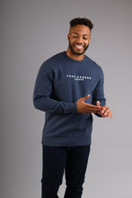 Load image into Gallery viewer, PORTOBELLO Crew Neck Sweatshirt - Petrol Blue