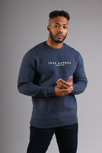Load image into Gallery viewer, PORTOBELLO Crew Neck Sweatshirt - Petrol Blue