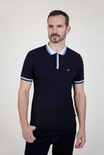 Load image into Gallery viewer, MISH MASH Canwood Short Sleeve Polo Shirt - Navy
