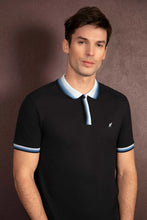 Load image into Gallery viewer, MISH MASH Canwood Short Sleeve Polo Shirt - Navy
