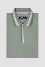 Load image into Gallery viewer, MISH MASH Canwood Short Sleeve Polo Shirt - Sage Green
