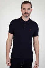 Load image into Gallery viewer, MISH MASH Delta Short Sleeve Polo Shirt - Navy
