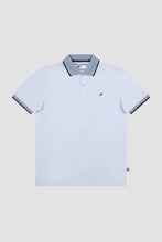 Load image into Gallery viewer, MISH MASH Gritt Short Sleeve Polo Shirt - Sky Blue
