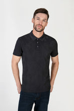 Load image into Gallery viewer, MISH MASH Lento Short Sleeve Polo Shirt - Navy Blue
