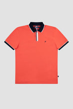 Load image into Gallery viewer, MISH MASH Ray Short Sleeve Polo Shirt - Tigerlily Orange
