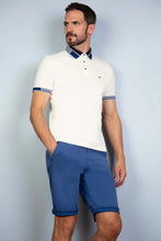 Load image into Gallery viewer, MISH MASH Oslo Regular Fit Short Sleeve Polo Shirt - Gardenia White
