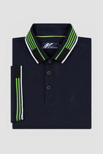 Load image into Gallery viewer, MISH MASH Oslo Regular Fit Short Sleeve Polo Shirt - Navy Green
