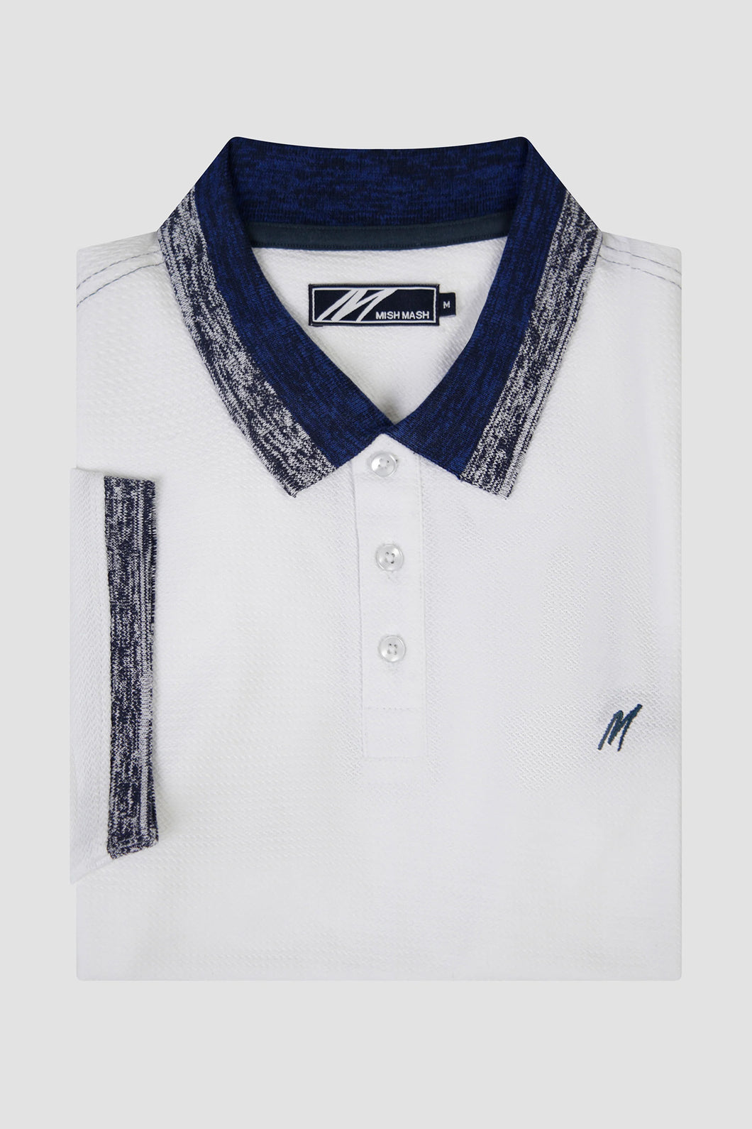 MISH MASH Root Polo Shirt - White