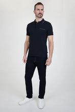 Load image into Gallery viewer, MISH MASH Tonto Short Sleeve Polo Shirt - Navy Blue
