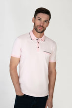 Load image into Gallery viewer, MISH MASH Tonto Short Sleeve Polo Shirt - Pale Pink

