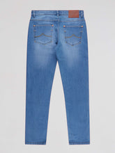 Load image into Gallery viewer, MISH MASH Straight Fit Mid Stretch Bronco Light Denim Jeans
