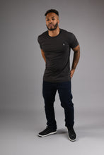 Load image into Gallery viewer, CAMDEN Crew Neck T Shirt - Coal
