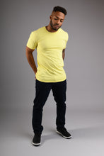 Load image into Gallery viewer, CAMDEN Crew Neck T Shirt - Lemon
