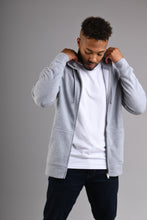 Load image into Gallery viewer, KENSINGTON Zip Through Hoodie - Athletic Heather Grey
