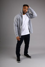 Load image into Gallery viewer, KENSINGTON Zip Through Hoodie - Athletic Heather Grey
