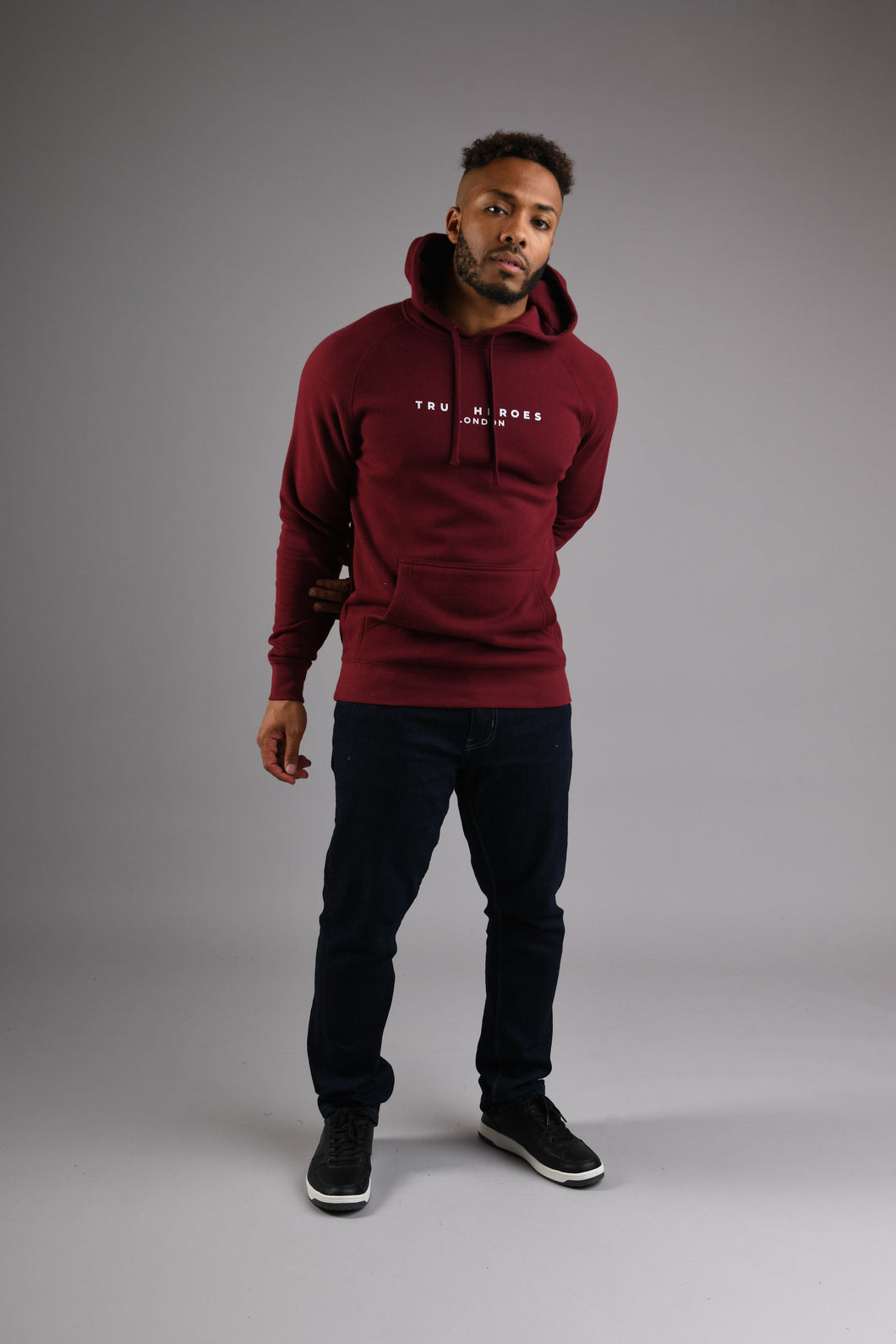 KNIGHTSBRIDGE Hoodie - Burgundy