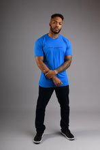Load image into Gallery viewer, MAYFAIR Crew Neck T Shirt - Arctic Blue
