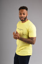 Load image into Gallery viewer, MAYFAIR Crew Neck T Shirt - Lemon

