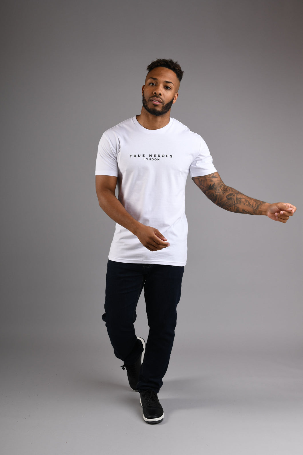 MAYFAIR Crew Neck T Shirt - White