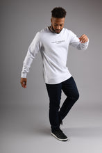 Load image into Gallery viewer, PORTOBELLO Crew Neck Sweatshirt - White Heather
